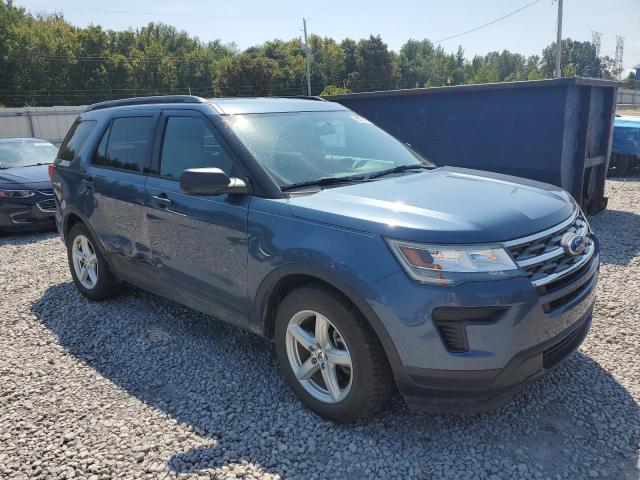1FM5K7B82JGB41944 - 2018 FORD EXPLORER BLUE photo 4