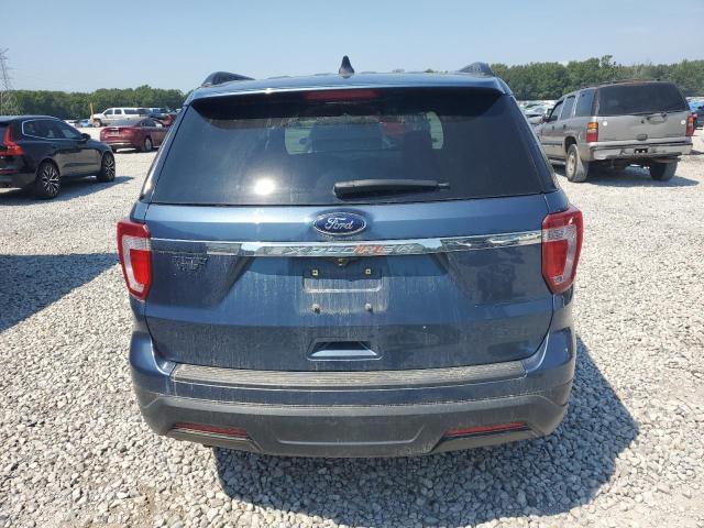 1FM5K7B82JGB41944 - 2018 FORD EXPLORER BLUE photo 6