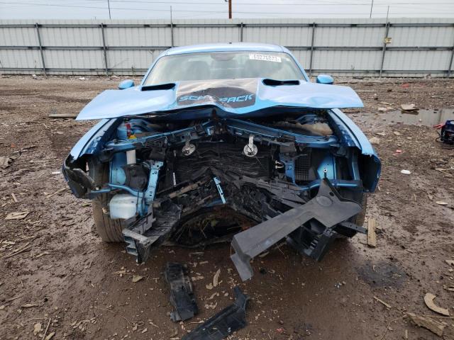 2C3CDZFJ5JH314623 - 2018 DODGE CHALLENGER R/T 392 BLUE photo 5