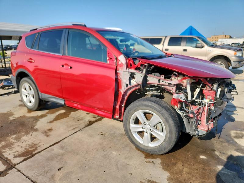 JTMWFREV4EJ006841 - 2014 TOYOTA RAV4 XLE RED photo 4