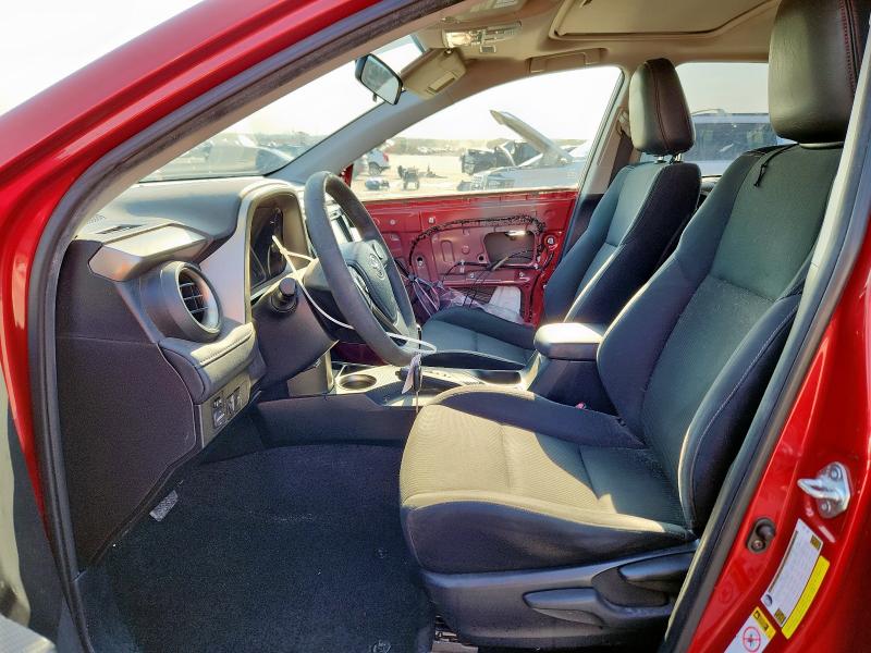 JTMWFREV4EJ006841 - 2014 TOYOTA RAV4 XLE RED photo 7