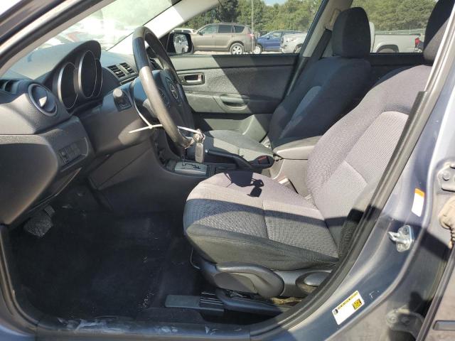 JM1BK32F471718077 - 2007 MAZDA 3 I GRAY photo 7