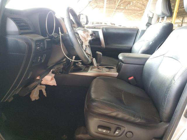 JTEBU5JR6D5139979 - 2013 TOYOTA 4RUNNER SR5 银色 照片 7