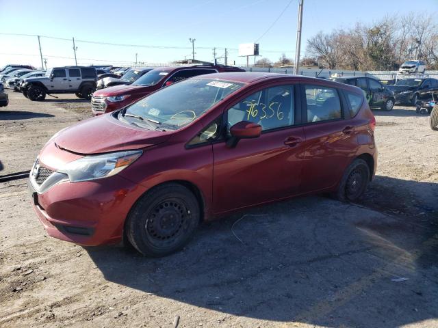 3N1CE2CP5KL361588 - 2019 NISSAN VERSA NOTE S MAROON photo 1