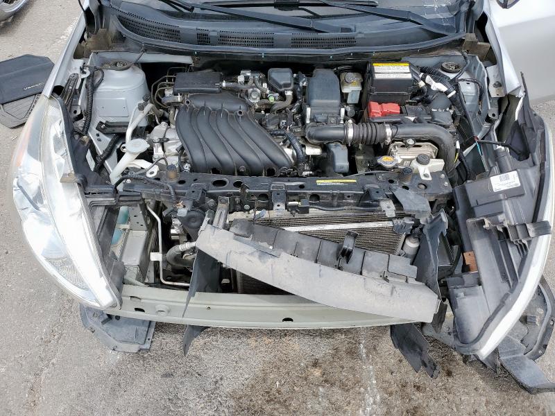 3N1CN7AP8GL848162 - 2016 NISSAN VERSA S 银色 照片 11