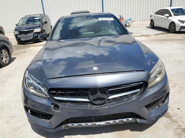 55SWF4JB7GU149631 - 2016 MERCEDES-BENZ C 300 CHARCOAL photo 5