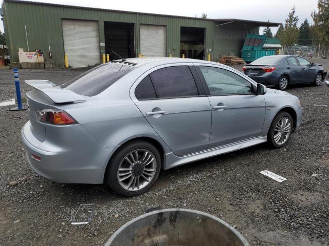 JA32U8FW6CU031630 - 2012 MITSUBISHI LANCER GT SILVER photo 3