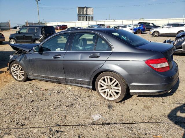 WDDGF81XX9R074063 - 2009 MERCEDES-BENZ C 300 4MATIC GRAY photo 2