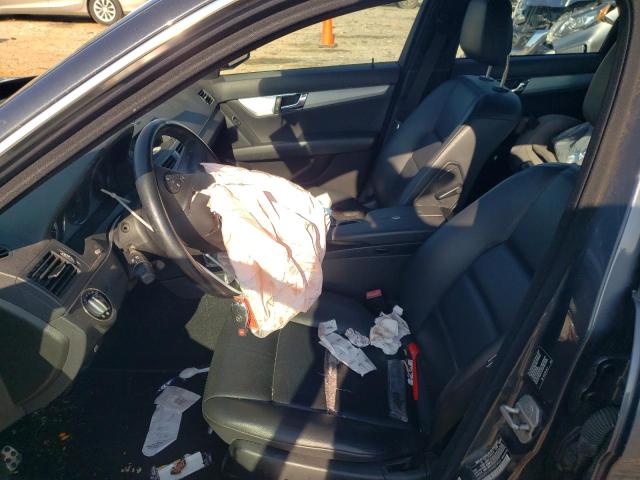 WDDGF81XX9R074063 - 2009 MERCEDES-BENZ C 300 4MATIC GRAY photo 7
