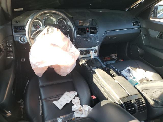 WDDGF81XX9R074063 - 2009 MERCEDES-BENZ C 300 4MATIC GRAY photo 8