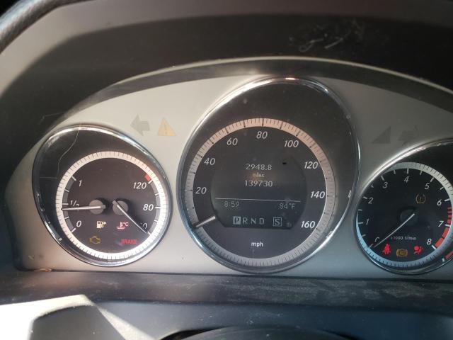 WDDGF81XX9R074063 - 2009 MERCEDES-BENZ C 300 4MATIC GRAY photo 9