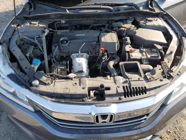 1HGCR2F33HA128952 - 2017 HONDA ACCORD LX GRAY photo 11