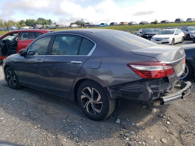 1HGCR2F33HA128952 - 2017 HONDA ACCORD LX GRAY photo 2