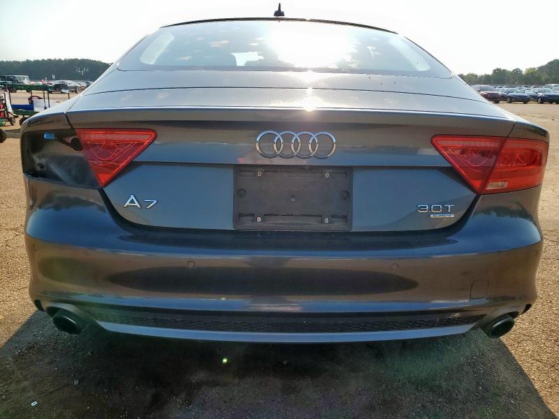 WAU2GAFC8FN012398 - 2015 AUDI A7 PRESTIGE GRAY photo 6