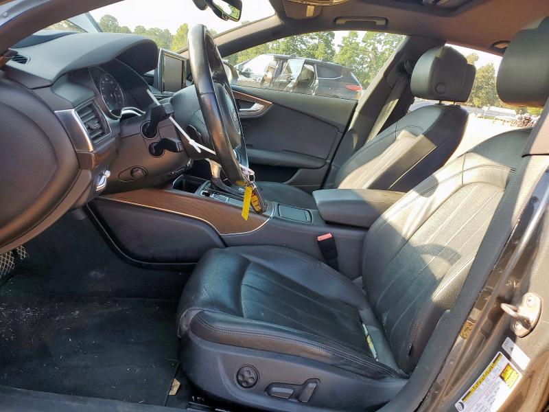 WAU2GAFC8FN012398 - 2015 AUDI A7 PRESTIGE GRAY photo 7