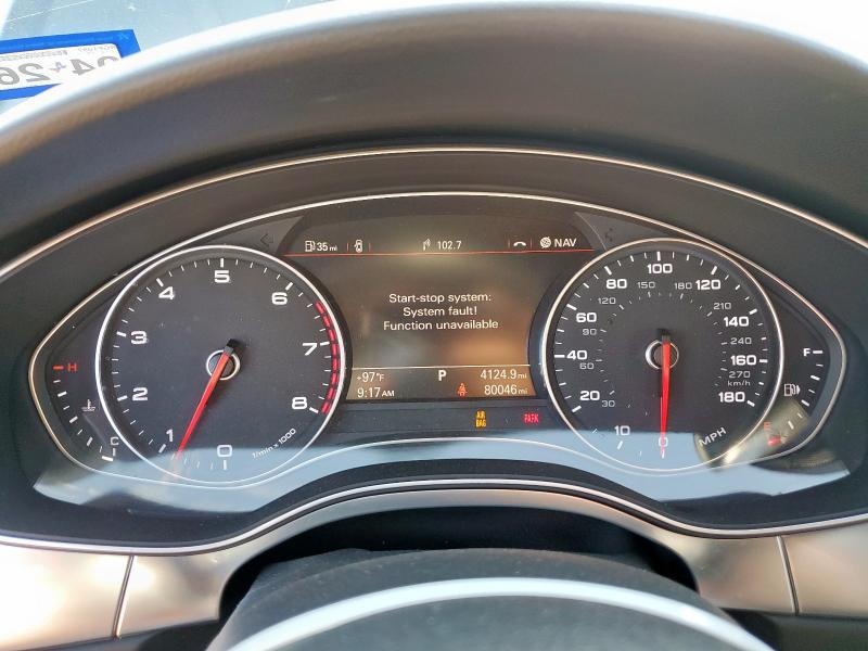 WAU2GAFC8FN012398 - 2015 AUDI A7 PRESTIGE GRAY photo 9