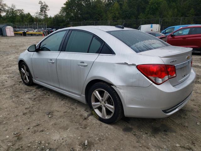 1G1PE5SB7F7113318 - 2015 CHEVROLET CRUZE LT SILVER photo 2