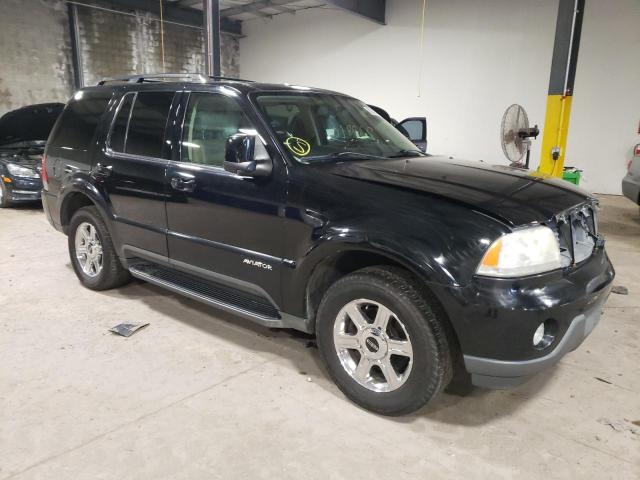 5LMEU88H35ZJ25055 - 2005 LINCOLN AVIATOR BLACK photo 4