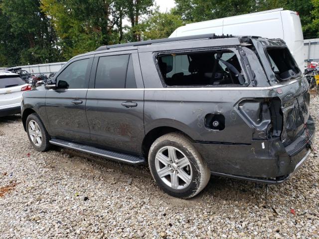 1FMJK1JT8JEA49153 - 2018 FORD EXPEDITION MAX XLT GRAY photo 2