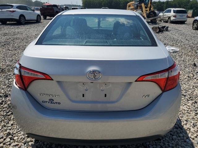 2T1BURHE2EC206516 - 2014 TOYOTA COROLLA L 银色 照片 6