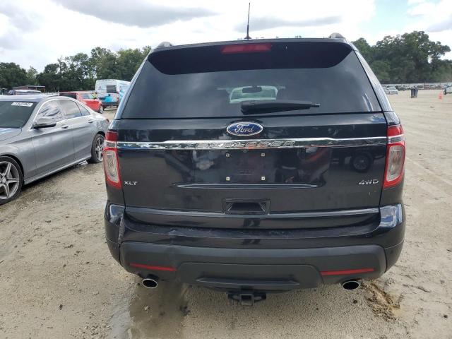 1FM5K8D84FGA74547 - 2015 FORD EXPLORER XLT BLACK photo 6