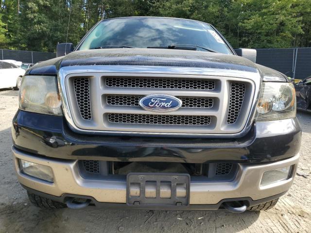 1FTPW14535KF08368 - 2005 FORD F150 SUPERCREW BLACK photo 5