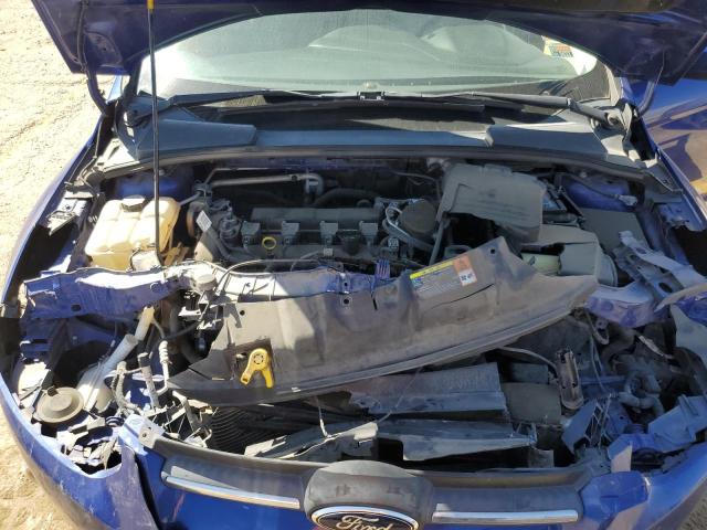 1FAHP3F2XCL456895 - 2012 FORD FOCUS SE BLUE photo 11