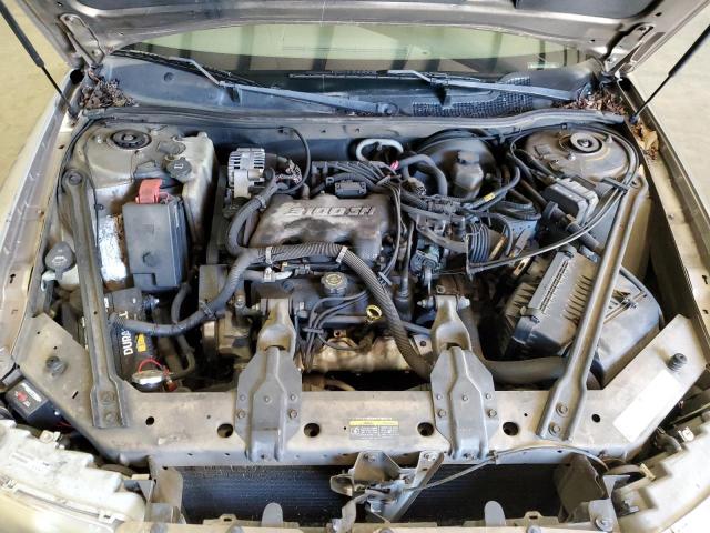 2G4WY55J921204929 - 2002 BUICK CENTURY LIMITED BEIGE photo 11