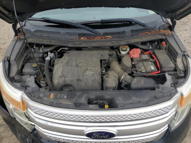 1FM5K8D83EGA62789 - 2014 FORD EXPLORER XLT Graphit Foto 12