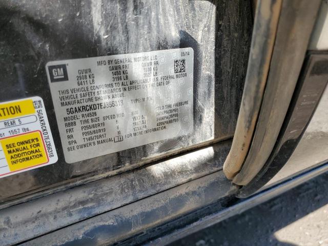 5GAKRCKD7EJ356318 - 2014 BUICK ENCLAVE BROWN photo 14