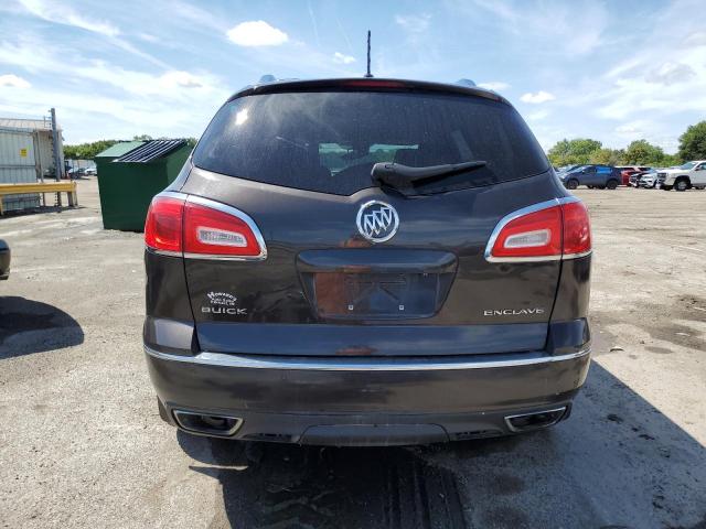 5GAKRCKD7EJ356318 - 2014 BUICK ENCLAVE BROWN photo 6