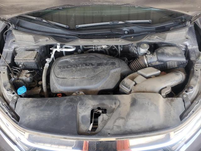 5FNRL6H80NB015540 - 2022 HONDA ODYSSEY TOURING GRAY photo 12