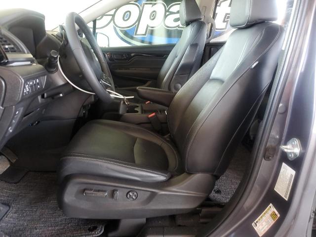 5FNRL6H80NB015540 - 2022 HONDA ODYSSEY TOURING GRAY photo 7