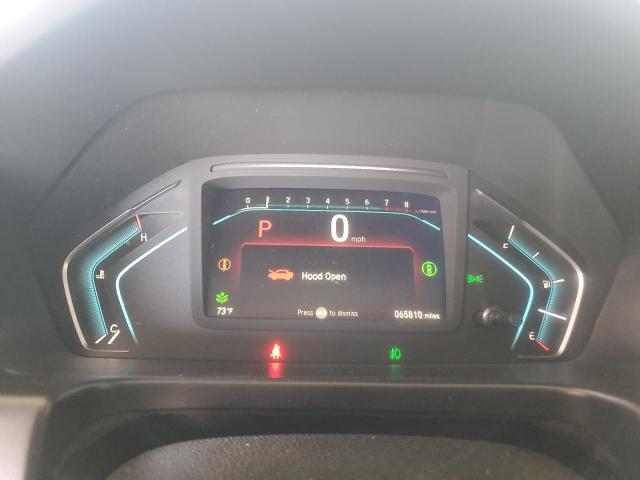 5FNRL6H80NB015540 - 2022 HONDA ODYSSEY TOURING GRAY photo 9