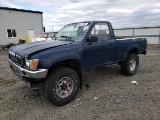 JT4RN01P4K7010657 - 1989 TOYOTA PICKUP 1/2 TON SHORT WHEELBASE DLX BLUE photo 1