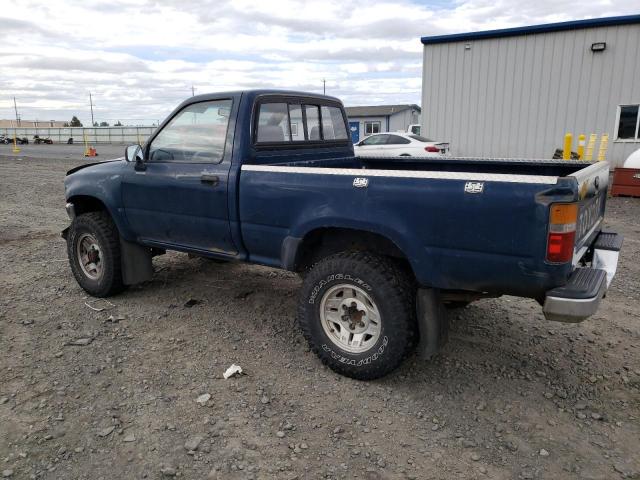 JT4RN01P4K7010657 - 1989 TOYOTA PICKUP 1/2 TON SHORT WHEELBASE DLX BLUE photo 2