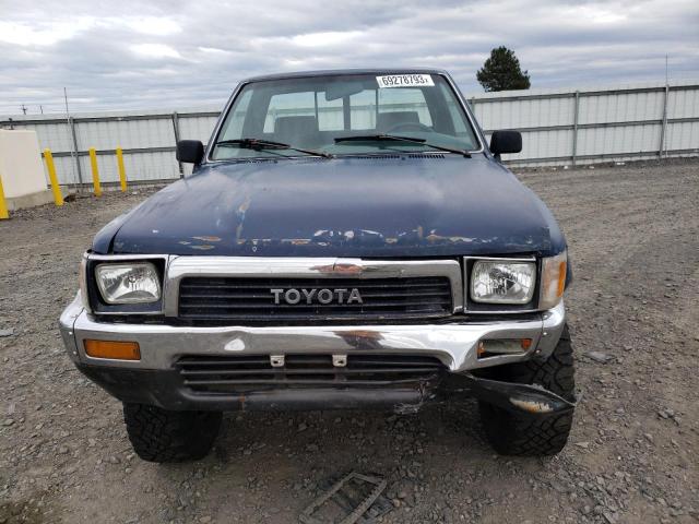 JT4RN01P4K7010657 - 1989 TOYOTA PICKUP 1/2 TON SHORT WHEELBASE DLX BLUE photo 5