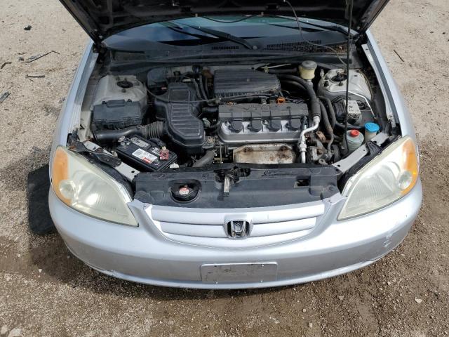 1HGES267X2L082094 - 2002 HONDA CIVIC EX SILVER photo 11