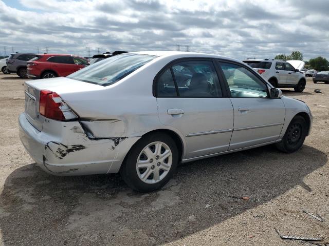 1HGES267X2L082094 - 2002 HONDA CIVIC EX SILVER photo 3