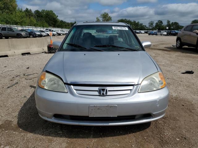 1HGES267X2L082094 - 2002 HONDA CIVIC EX SILVER photo 5