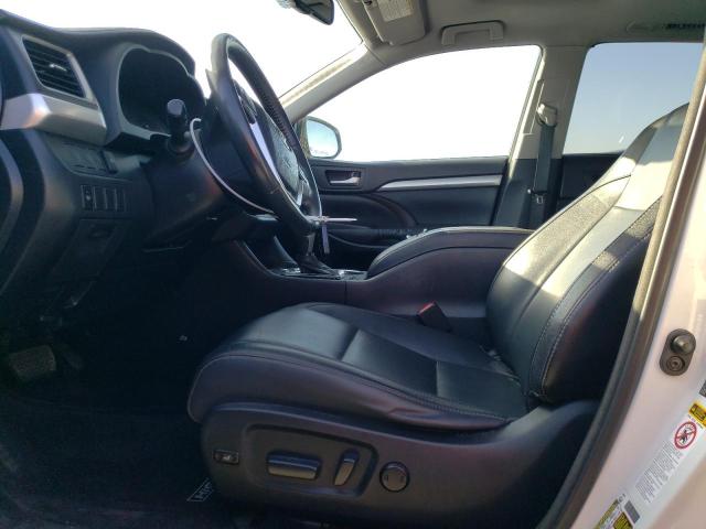 5TDKKRFH6FS093293 - 2015 TOYOTA HIGHLANDER XLE WHITE photo 7