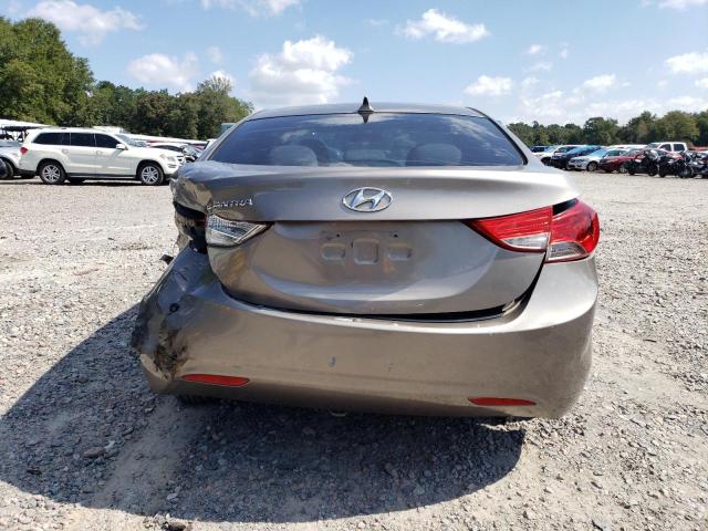 5NPDH4AE0CH134946 - 2012 HYUNDAI ELANTRA GLS TAN photo 6