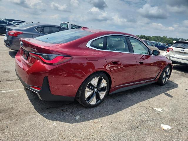 WBY23HD07SFU53426 - 2025 BMW I4 EDRIVE 40 BURGUNDY photo 3