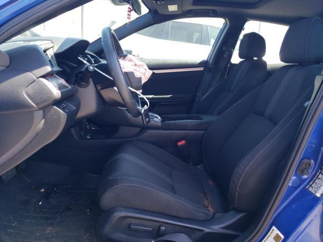 SHHFK7H6XLU216352 - 2020 HONDA CIVIC EX BLUE photo 7
