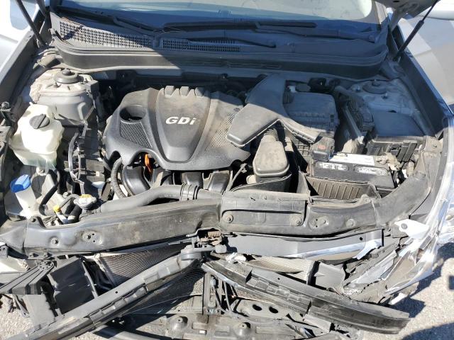 5NPEC4AC1DH791824 - 2013 HYUNDAI SONATA SE SILVER photo 11