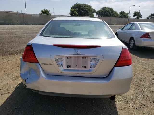 JHMCM56116C003767 - 2006 HONDA ACCORD VALUE SILVER photo 6