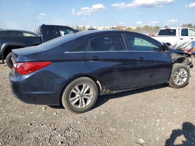 5NPEB4ACXCH414894 - 2012 HYUNDAI SONATA GLS BLACK photo 3