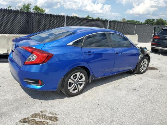 19XFC2F50JE022752 - 2018 HONDA CIVIC LX BLUE photo 3
