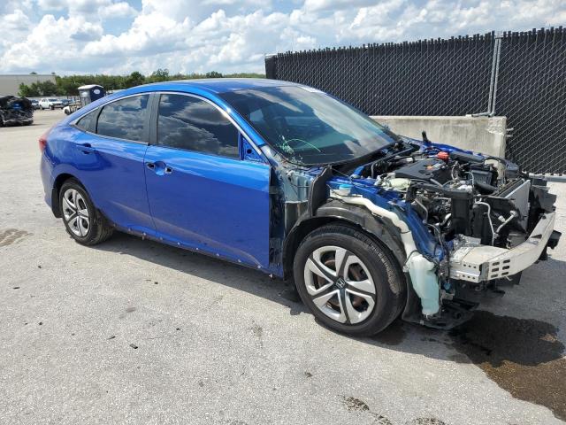 19XFC2F50JE022752 - 2018 HONDA CIVIC LX BLUE photo 4
