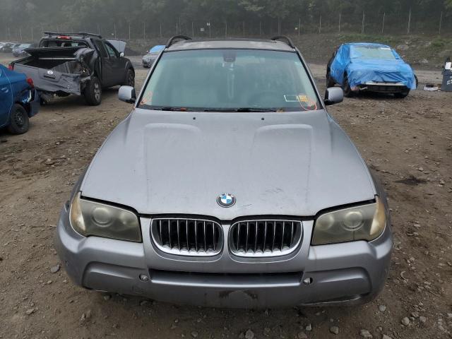 WBXPA93476WD30955 - 2006 BMW X3 3.0I GRAY photo 5